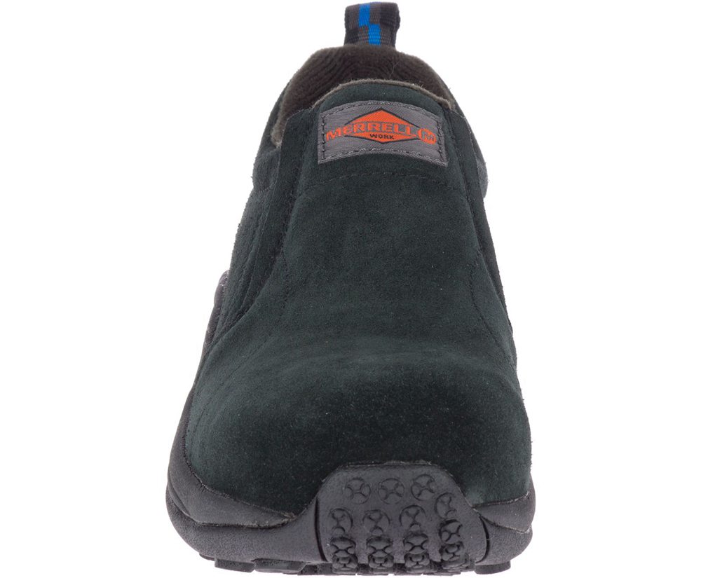 Slip On Senhora - Merrell Jungle Moc Alloy Toe Work - Pretas - ARO791240